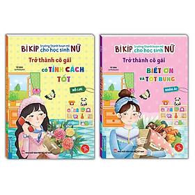 Sách - Bí Kíp Trưởng Thành Hoàn Mỹ Cho Học Sinh Nữ - Nhân Ái + Nỗ Lực - Combo 2 Cuốn - Minh Thắng