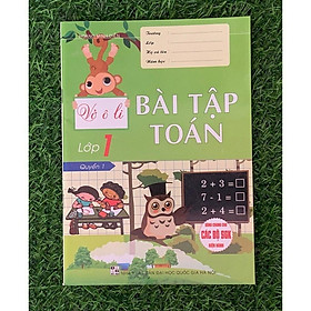 Sách - Vở Ô Li Bài Tập Toán Lớp 1 Quyển 1 (HA-MK)