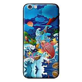 Ốp in cho iPhone 6s Mưa Cá Chép - Hàng chính hãng
