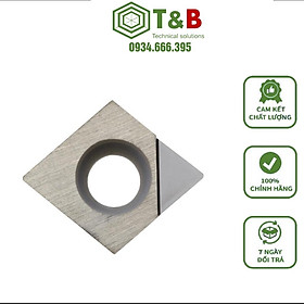 Mảnh Dao Tiện Ngoài Kim Cương  PCD Kyocera Model CCMT09T302SE KPD001