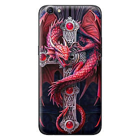 Ốp in cho Oppo A83 RỒNG ĐỎ 2 - Hàng chính hãng