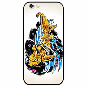 Ốp lưng dành cho Iphone 6 Plus / 6s Plus mẫu Chép Vàng Nền Sáng