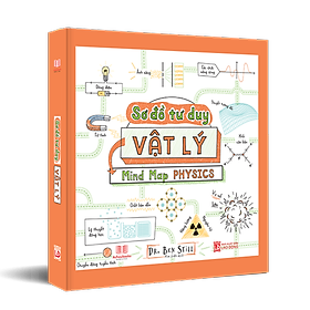 Sách Sơ Đồ Tư Duy Vật Lý ( Min Map Physics ) - Tổng Hợp Kiến Thức Vật Lý Dưới Sơ Đồ Tư Duy - Cách Học Vật Lý Ưu Việt