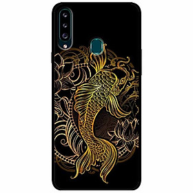 Ốp lưng dành cho Samsung A20s mẫu Cá Chép Vàng