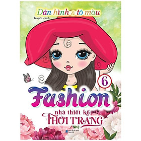 Dán Hình Và Tô Màu - Fashion Nhà Thiết Kế Thời Trang 6