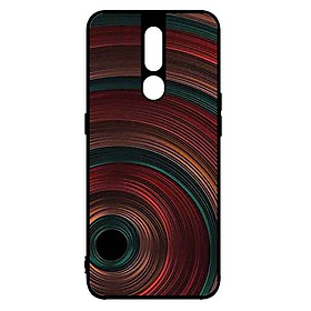 Ốp Lưng in cho Oppo F11 Pro Mẫu Họa Tiết Hình Tròn - Hàng Chính Hãng
