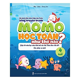 Sách - Momo Học Toán Như Thế Nào 4 Tuổi - Megabook
