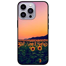 Ốp lưng dành cho Iphone 13 Mini - Iphone 13 - Iphone 13 Pro -  Iphone 13 Pro Max - Cánh Đồng Hoa
