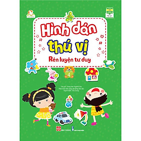 Hình Dán Thú Vị Rèn Luyện Tư Duy - Tập 4