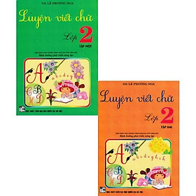 Sách - Luyện Viết Chữ Lớp 2 - Combo 2 Cuốn - Theo Chương Trình Giáo Dục Phổ Thông Mới - Hồng Ân