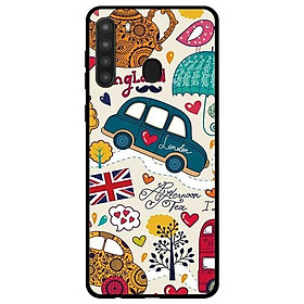 Ốp lưng dành cho Samsung Galaxy A21 mẫu Họa Tiết England