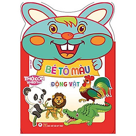 Thỏ Con Khéo Tay - Bé Tô Màu: Động Vật