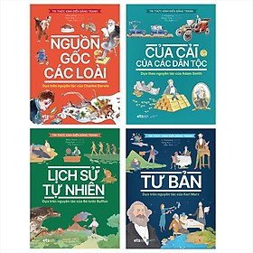 Sách - ( Combo 4 cuốn ) - Tri thức Kinh Điển Bằng Tranh
