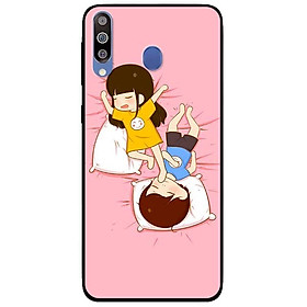 Ốp lưng dành cho Samsung Galaxy M30 mẫu Couple Ngủ