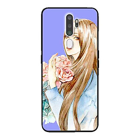 Ốp Lưng in cho Oppo A9 2020 Mẫu Girl Anime 14 - Hàng Chính Hãng