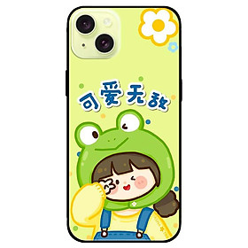 Ốp lưng dành cho Iphone 15 - Iphone 15 Plus - Iphone 15 Pro - Iphone 15 Pro Max - Ếch Búp Bê - Hàng Chính Hãng