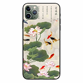 Ốp lưng in cho Iphone 11 Pro    Tranh Cá Koi