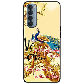 Ốp lưng dành cho Reno 4 Pro mẫu Thư Pháp Vợ Chồng