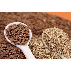 Bột Hạt Lanh Nâu – Giàu Omega-3, Chất Xơ, Hỗ Trợ Tiêu Hóa, Tốt cho tim mạch, Túi 400g