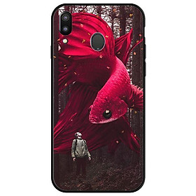 Ốp lưng dành cho điện thoại Samsung Galaxy M20 - Cá Và Người