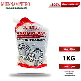 Mỡ Bôi Trơn MiennamPetro Sinogrease Lithium MP2 1KG Đa Dụng Bảo Vệ ​Xe Ô Tô Và Các Thiết Bị Công Nghiệp Cao Cấp