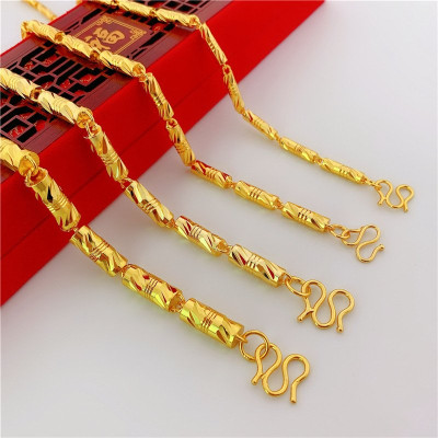 Dây chuyền nam mắt xích đốt trúc khóa cài - NW01
