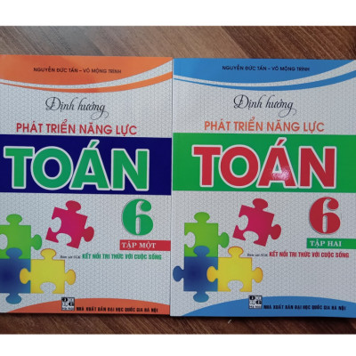 Sách - Định Hướng Phát Triển Năng Lực Toán 6 - Tập 2 (Bám Sát SGK Kết Nối Tri Thức Với Cuộc Sống)