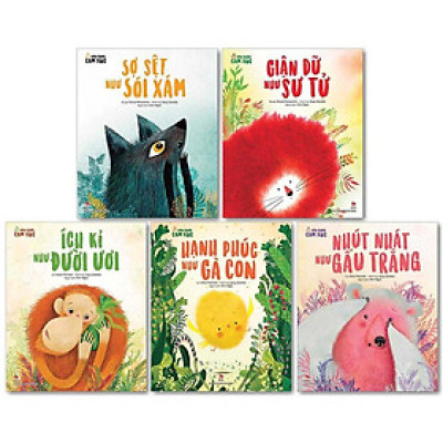 Sách - Khu Rừng Cảm Xúc - Combo 5 Cuốn - NXB Kim Đồng