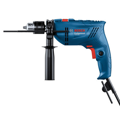Máy khoan động lực kèm phụ kiện Bosch GSB 600 SET (BỘ SET VALY 100 MÓN PHỤ KIỆN) - Hàng chính hãng