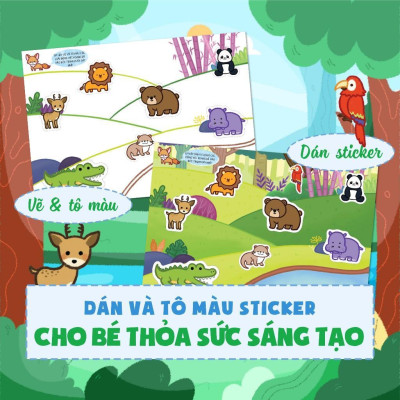 Sách - Dino Tập Vẽ - 4 Bước Vẽ Đơn Giản Động Vật - Megabook