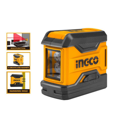 MÁY CÂN MỰC TIA LASER XÂY DỰNG 15M INGCO HLL156501- HÀNG CHÍNH HÃNG