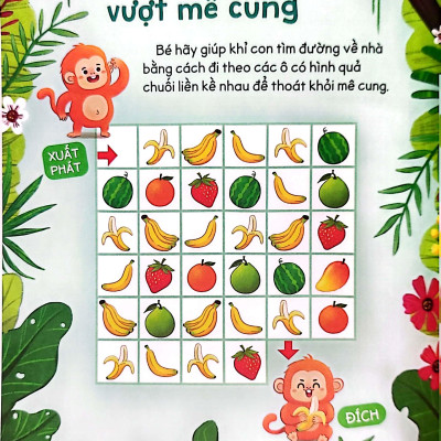 Cùng Bé Rèn Tư Duy - Chủ Đề: Cây Trái
