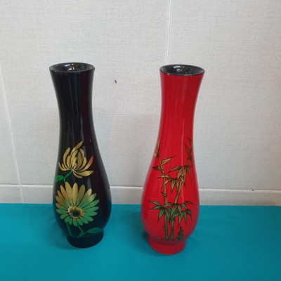 Bình Bầu Sơn Mài Cao Cấp Thanh Bình Lê cắm hoa, trang trí kệ, bàn làm việc, quà tặng ý nghĩa