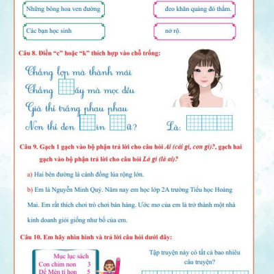 Bài Tập Tuần Tiếng Việt 2 - Tập 1 (Biên Soạn Theo Chương Trình SGK Cánh Diều)