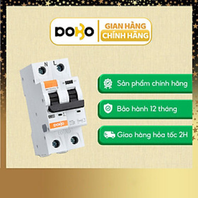Cầu Dao Chống Giật 2 Pha Dobo Electric Korea (63A - 30mA) - Trắng