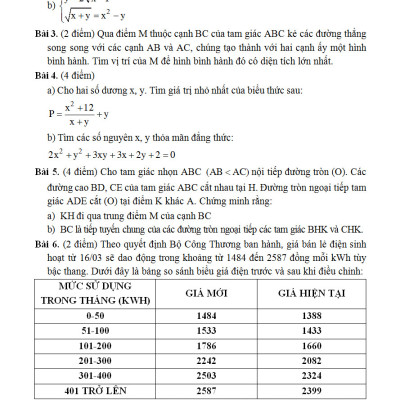 Siêu Tư Duy Luyện Đề Chuẩn Bị Kỳ Thi Học Sinh Giỏi Toán 9 - KV