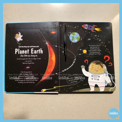 Sách Tương Tác - Lật Mở Khám Phá  - Trái Đất Của Chúng Ta - Đinh Tị Books