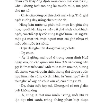 Bán Một Cành Mai Ăn Tết