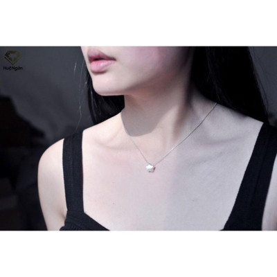 Dây chuyền bạc Ý 925 Huệ Ngân - Ngôi sao may mắn PP1508