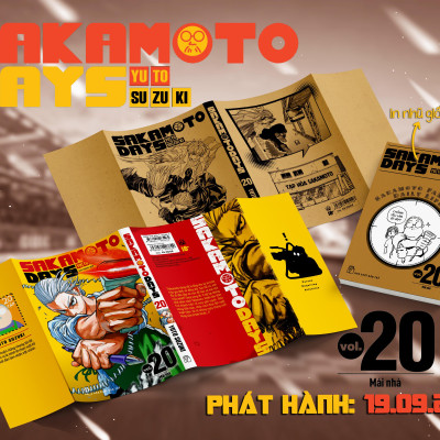 Sách - Sakamoto Days - Tập 20 - Mái Nhà - Tặng Kèm Bìa Áo Shin