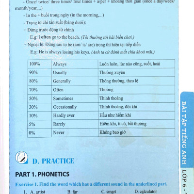 Global Success - Bài Tập Tiếng Anh Lớp 6 - Tập 1 (Có Đáp Án)