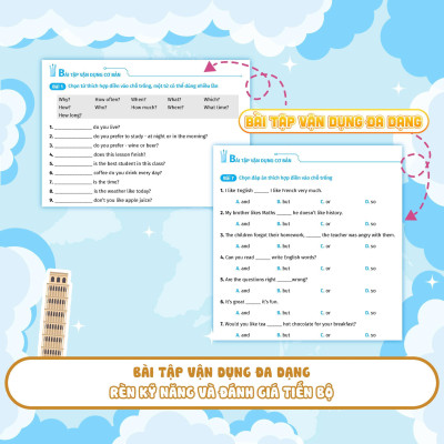 Sách - Luyện Chuyên Sâu Ngữ Pháp Và Bài Tập Tiếng Anh Lớp 6 - Combo 2 Tập - Megabook