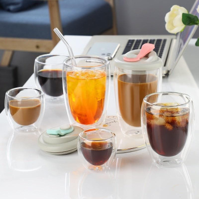 Bộ 2 cốc (ly) thủy tinh 2 lớp Bodum Pavina 4560-10, dung tích 450ml | Hàng chính hãng