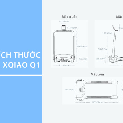 |GIÁ SỐC| Máy Chạy Bộ GINTELL - XQIAO Chính Hãng | 1 Năm Bảo Hành Chính Hãng