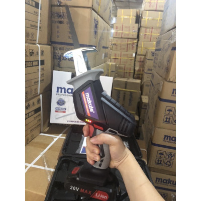 Máy cưa kiếm dùng pin 20V MAKUTE CRS001 ( Gồm 2 pin 20V + 1 Sạc)- Hàng chính hãng