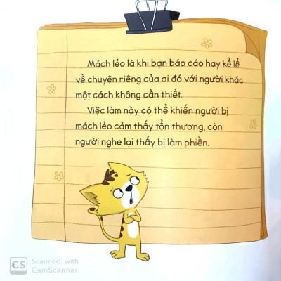 Để Em Luôn Ngoan Ngoãn: Vì Sao Tớ Không Nên Mách Lẻo?