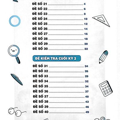 Bộ Đề Kiểm Tra Toán Lớp 4 - Tập 2