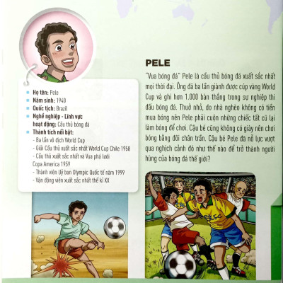 WHO? Chuyện Kể Về Danh Nhân Thế Giới: Pele (Tái Bản 2023)