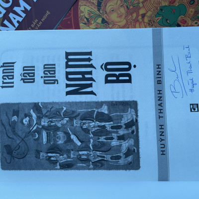 Combo 4c tg Huỳnh Thanh Bình: Quy pháp đồ tượng- Hundu và Phật giáo Ấn Độ, Tranh tường Khmer Nam Bộ, Biểu tượng thần thoại về Chư thiên & linh vật Phật Giáo và Tranh dân gian Nam Bộ (có ký tặng của tác giả)