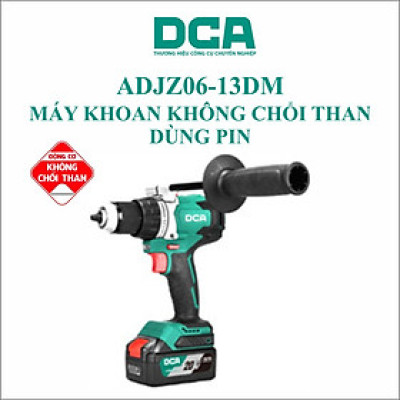 [CHÍNH HÃNG] Máy khoan không chổi than dùng pin ADJZ06-13DM DCA